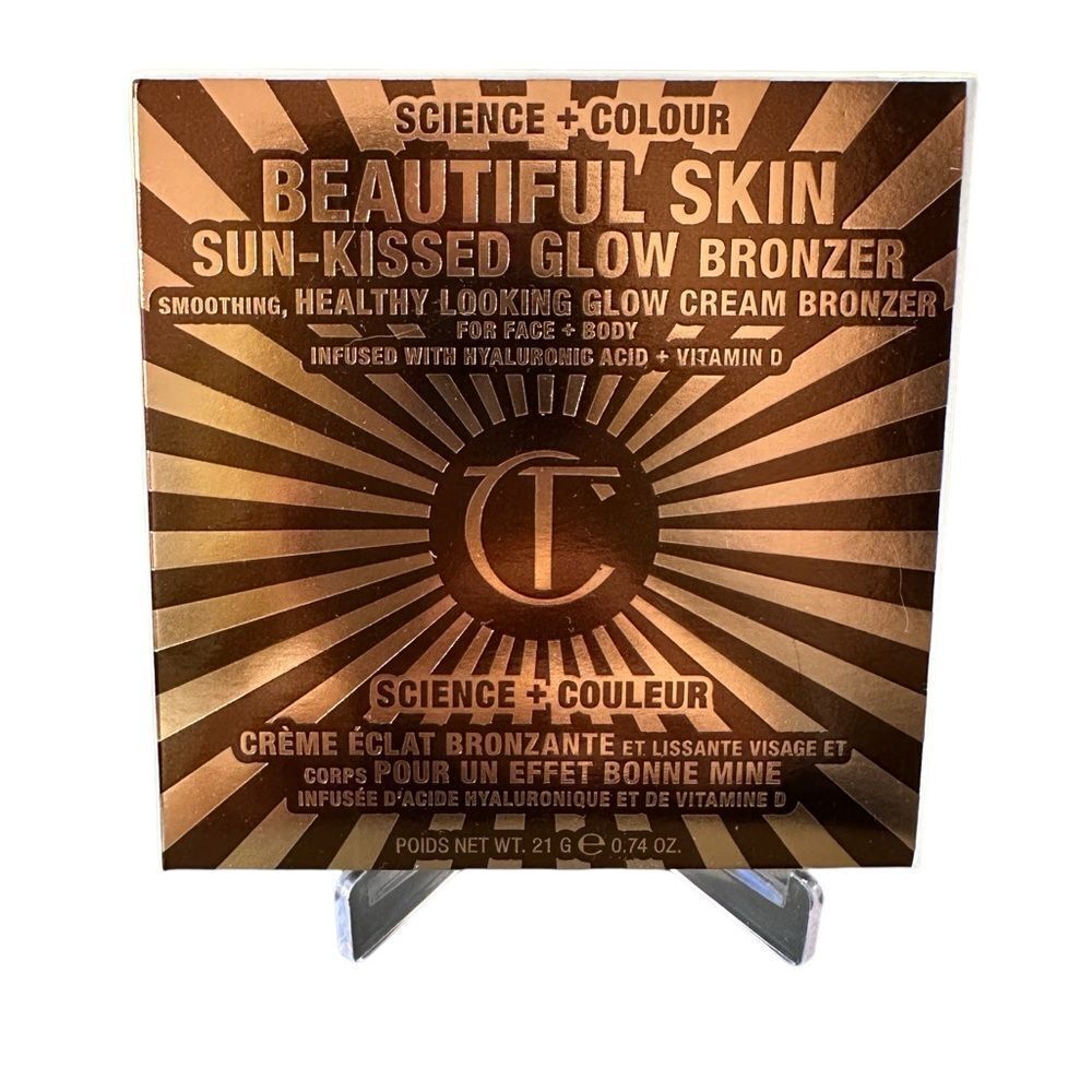 CHARLOTTE TILBURY | Beautiful Skin Sun-Kissed Glow Cream Bronzer | Medium NIB